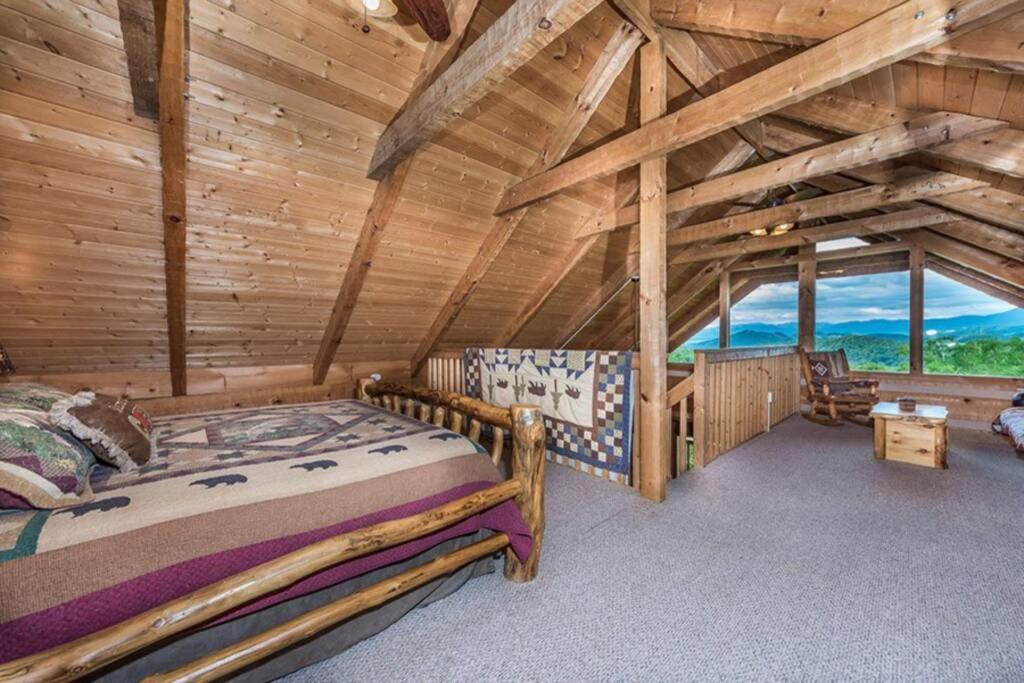 View! Private! Hot Tub,Pool Table,Fireplace,Relax! Sevierville Exterior foto